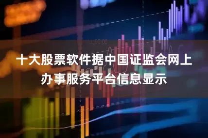 十大股票软件　　据中国证监会网上办事服务平台信息显示