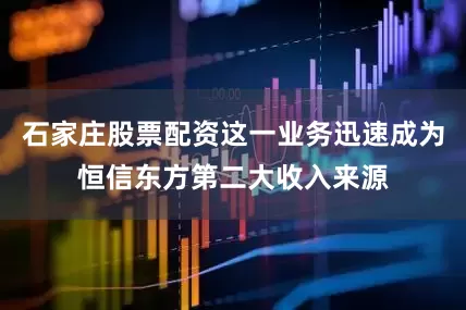 石家庄股票配资这一业务迅速成为恒信东方第二大收入来源